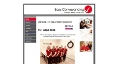 Desktop Screenshot of easyconveyancing.com